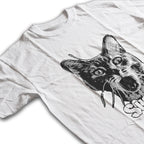 Shocked Cat Graphic T-Shirt | Funny "SHOCK" Cat Meme Tee | 100% Cotton Unisex