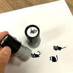 Tiny Paws Black Cat Stamp Set