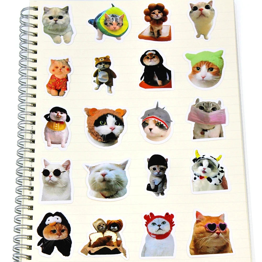 Funny Cat Sticker Pack
