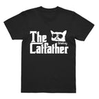 The Catfather T-Shirt | Funny Godfather Cat Parody Tee | 100% Cotton Unisex