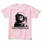 Astronaut Cat Graphic T-Shirt | Unisex Cotton Tee