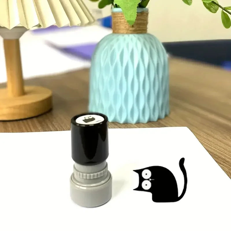 Tiny Paws Black Cat Stamp Set