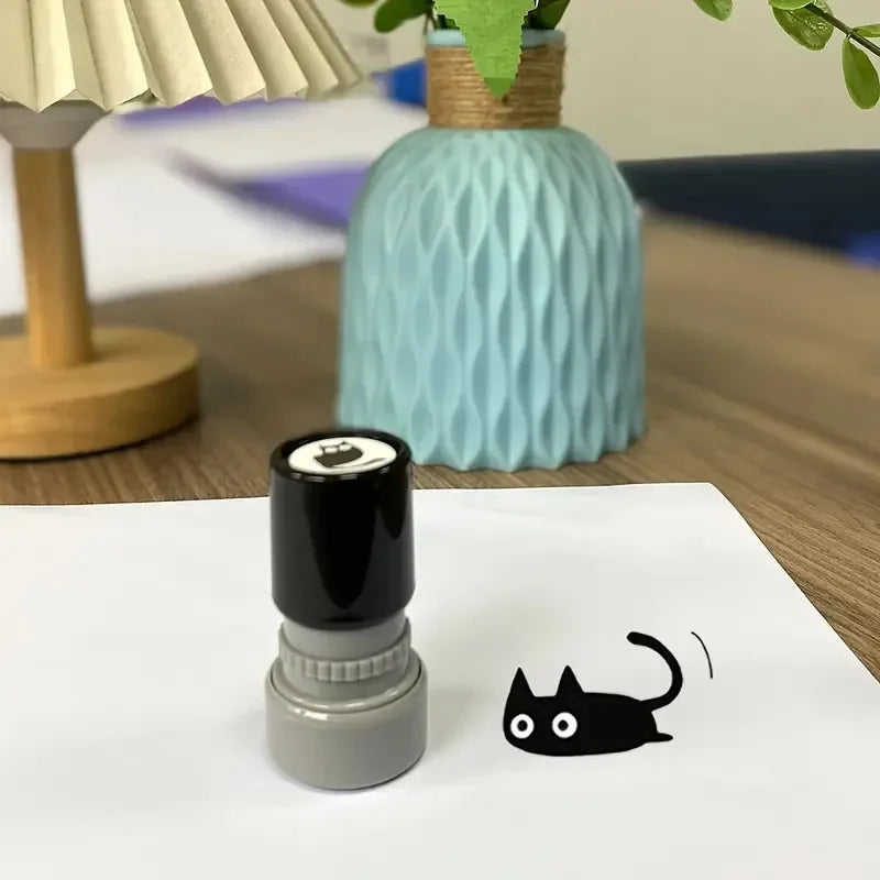 Tiny Paws Black Cat Stamp Set