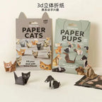 Fold Your Own Cat Origami Kit