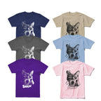 Shocked Cat Graphic T-Shirt | Funny "SHOCK" Cat Meme Tee | 100% Cotton Unisex
