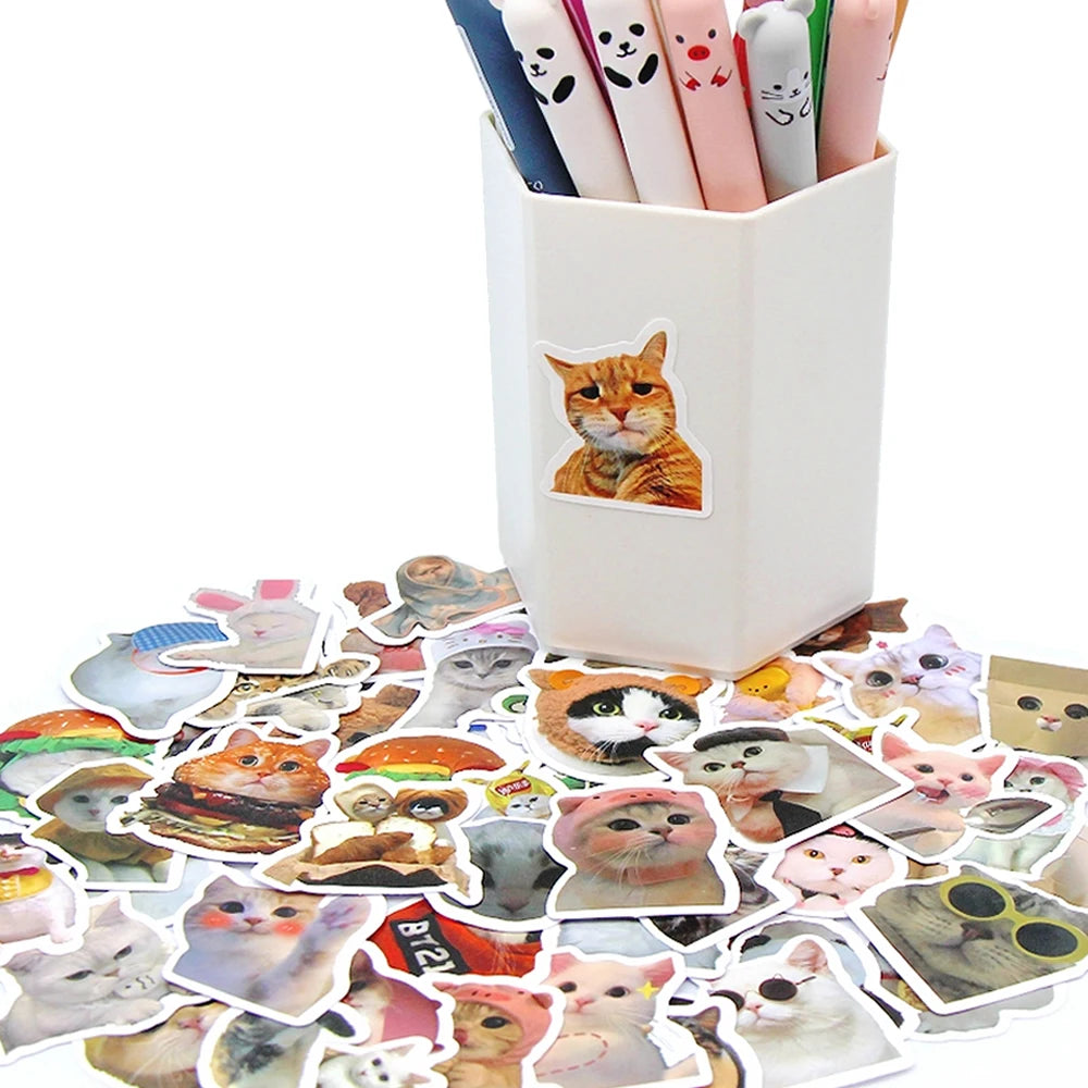 Funny Cat Sticker Pack