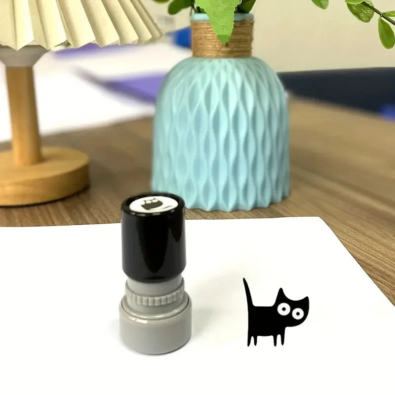 Tiny Paws Black Cat Stamp Set