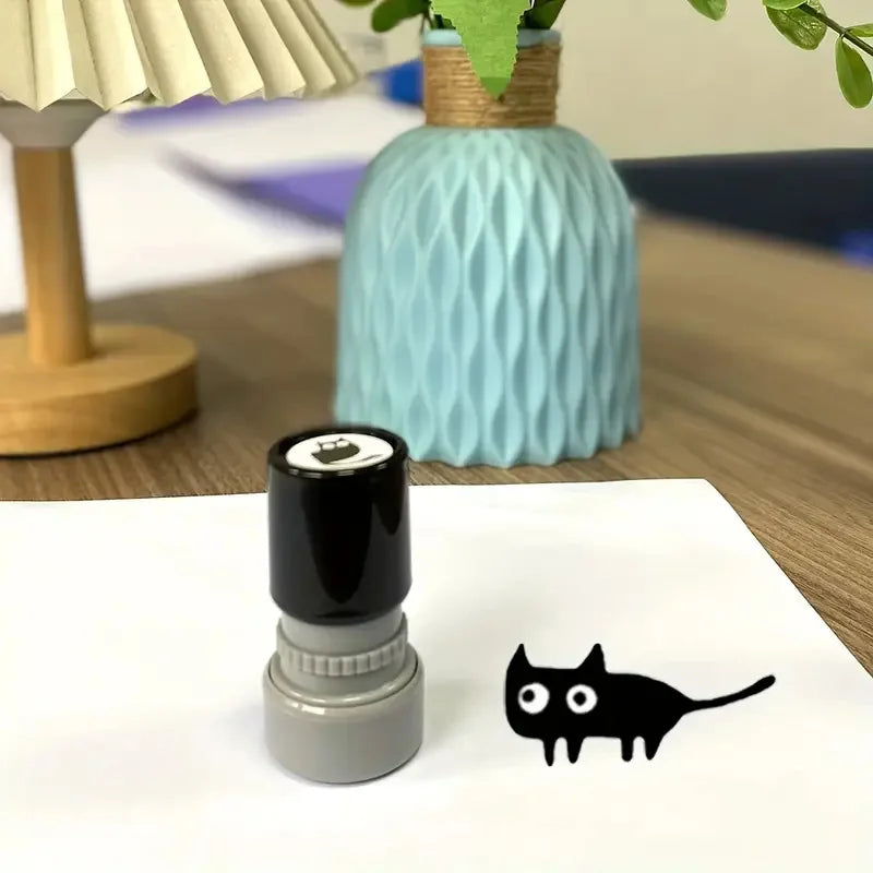 Tiny Paws Black Cat Stamp Set