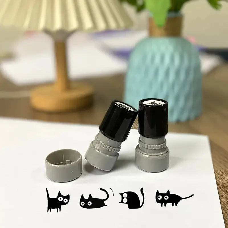 Tiny Paws Black Cat Stamp Set