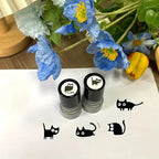 Tiny Paws Black Cat Stamp Set