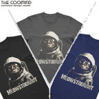 Astronaut Cat Graphic T-Shirt | Unisex Cotton Tee