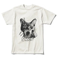 Shocked Cat Graphic T-Shirt | Funny "SHOCK" Cat Meme Tee | 100% Cotton Unisex