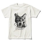 Shocked Cat Graphic T-Shirt | Funny "SHOCK" Cat Meme Tee | 100% Cotton Unisex