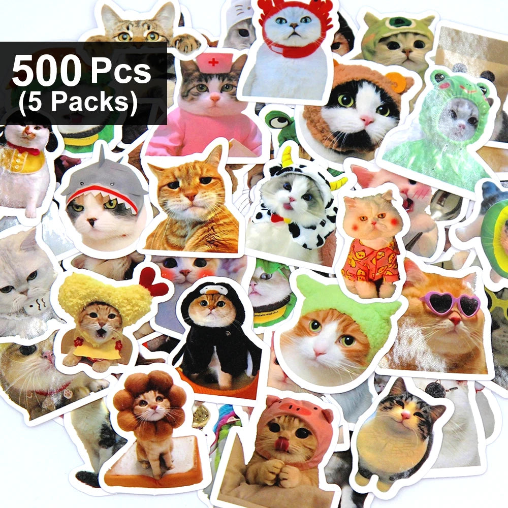 Funny Cat Sticker Pack