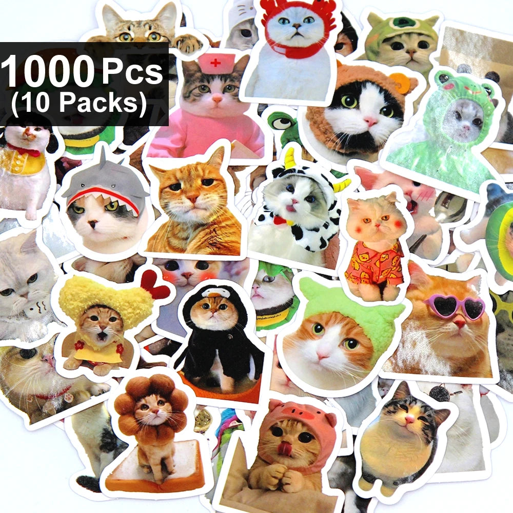 Funny Cat Sticker Pack